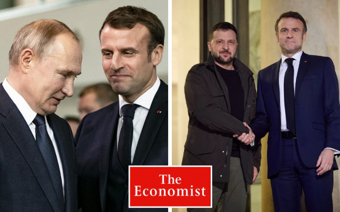З голуба миру на яструба війни. Як росія атакувала Францію і радикалізувала Еммануеля Макрона – The Economist