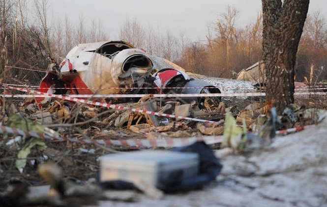 В России опровергли заявление Польши о следах взрыва на обломках самолета Качиньского