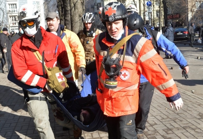 МОЗ повідомляє про збільшення кількості госпіталізованих активістів в Києві