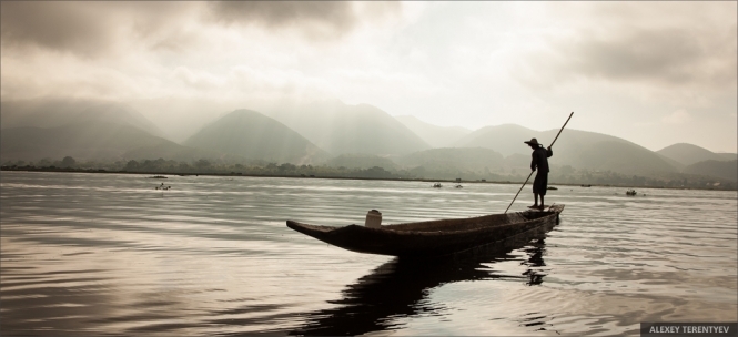 Сангкар - далеке озеро у М'янмі