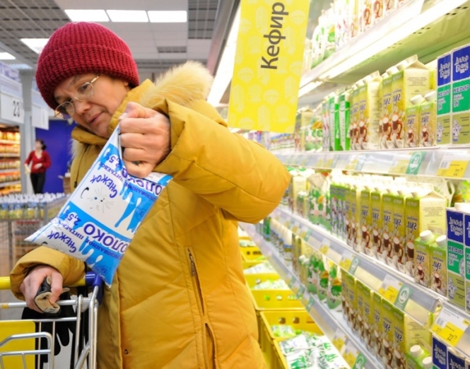 Росія посилила контроль молочних продуктів з Литви