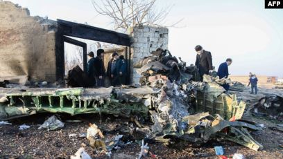 В Ірані заявили про загибель усіх людей на борту українського літака, що зазнав аварії в Тегерані