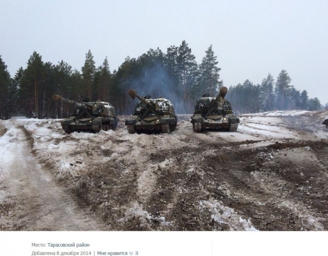 Росія доставила в зону АТО танки і 