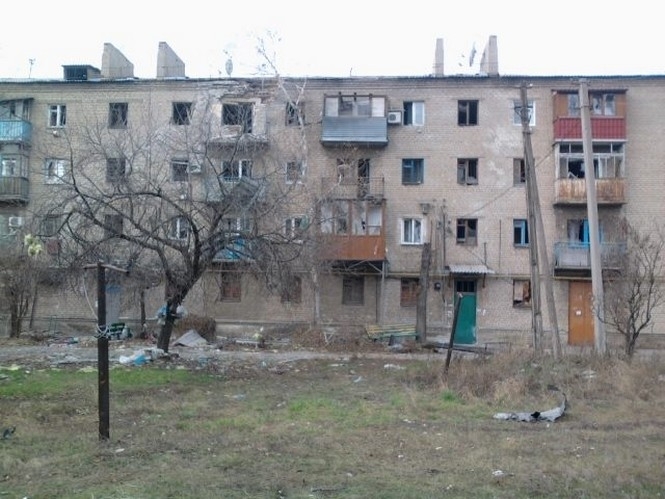 Терористи обстрілюють житлові квартали Пісків, знаючи, що там немає вогневих позицій українських військових