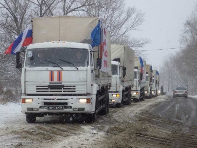Росії вдалося відправити уже понад тисячу вантажівок 