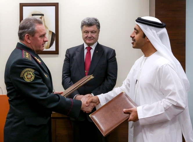 Порошенко подтвердил информацию относительно поставок оружия из Объединенных Арабских Эмиратов 