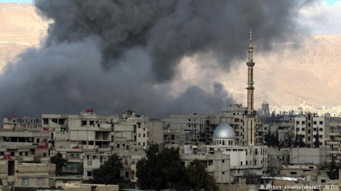 Російська авіація розбомбила госпіталь у передмісті Дамаска, - правозахисники 