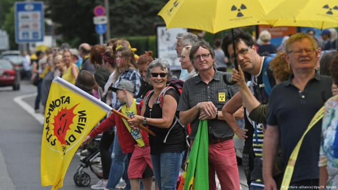Активісти з Німеччини, Нідерландів та Бельгії об’єдналися на протесті проти АЕС