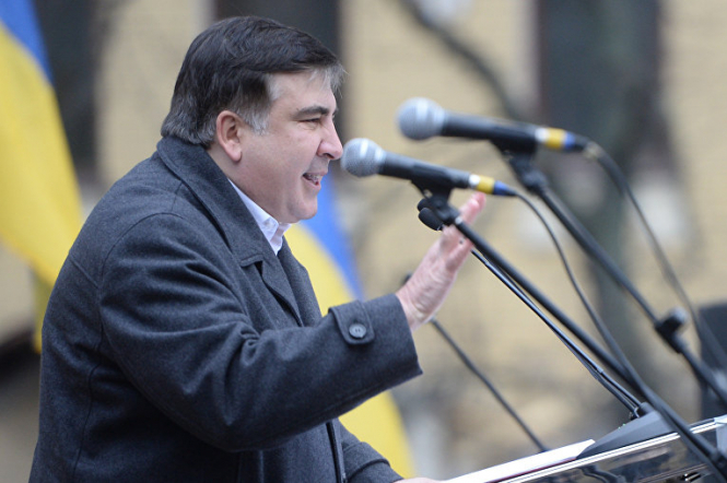 Саакашвили анонсировал митинг в Киеве