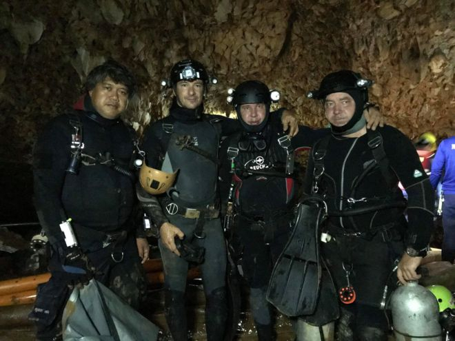В спасении детей из пещер в Таиланде участвует украинец, - ФОТО