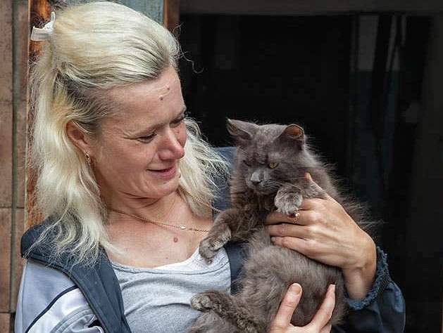 Життя пліч-о-пліч з війною. Історія  жінки з Донбасу та її кота