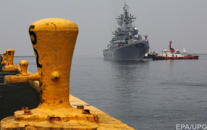 Військово-морський флот Росії ініціював ракетні стрільби в Середземному морі
