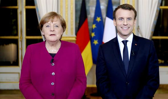 Меркель і Макрон анонсували підписання оновленого Єлисейського договору