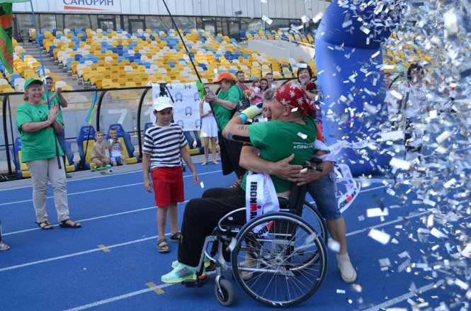 Украинец с инвалидностью Олег Иваненко установил мировой рекорд по триатлону, - ФОТО