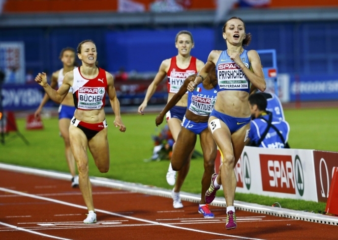 Украинка стала чемпионкой Европы по легкой атлетике в беге на 800 метров