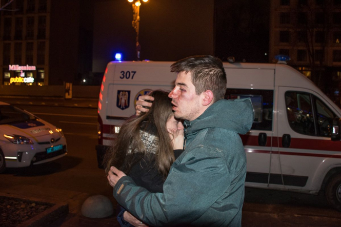 Работники пиццерии в Киеве избили посетителей - ФОТО
