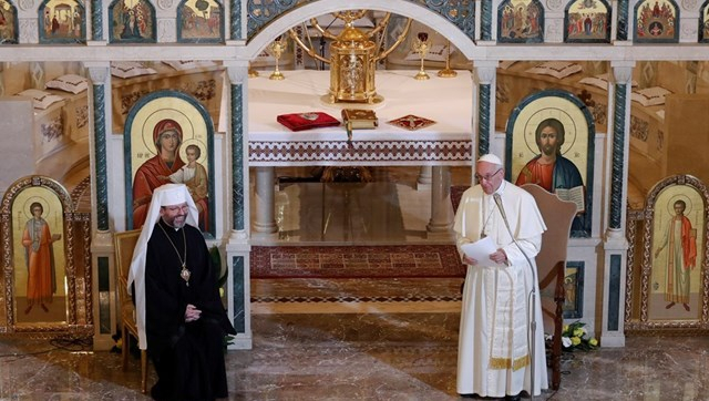 Папа Римський Франциск назвав українських жінок героїнями