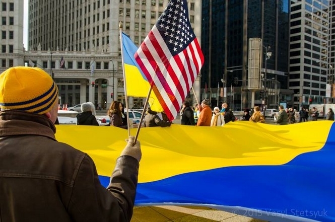 Украинцы в Чикаго митинговали в поддержку Надежды Савченко