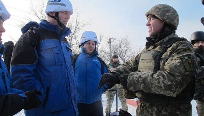 ОБСЄ розкритикувала розширення позицій українських військових на Донбасі 
