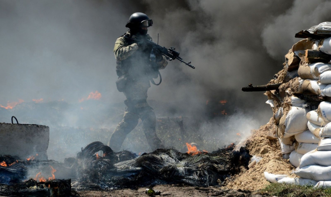 С начала суток потерь среди украинских воинов не было, - штаб АТО