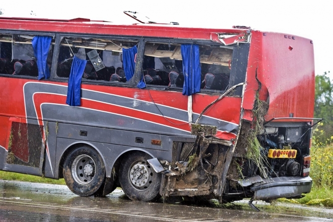 МИД: Автобус с 12 украинцами попал в ДТП в Российской Федерации