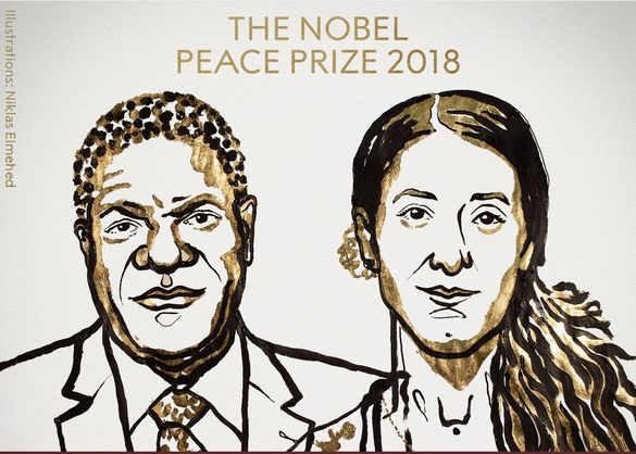 Нобелівську премію миру присудили за боротьбу з сексуальним насильством на війні
