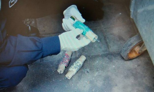 В мусорном баке в центре Киева обнаружили самодельное взрывное устройство