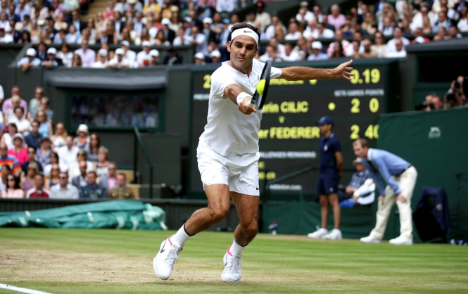 Федерер стал рекордсменом по количеству побед на Уимблдонском турнире