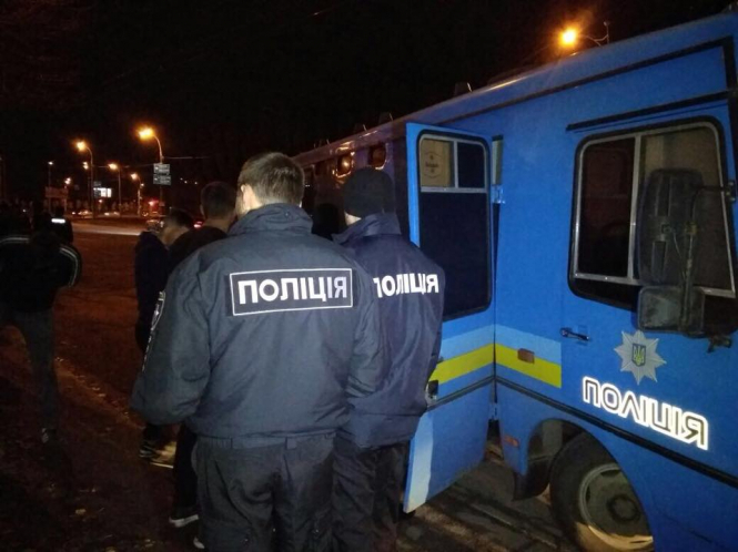 Масова бійка ультрас в Києві: поліція затримала близько 30 людей 