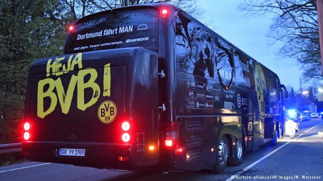 У Німеччині росіянину висунули звинувачення в нападі з вибухами на автобус дортмундської Боруссії