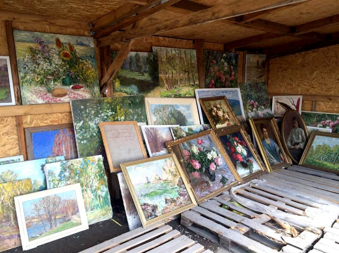 З окупованого Донбасу намагалися незаконно вивезти картини Кікіньова вартістю понад 3,5 мільйони гривень