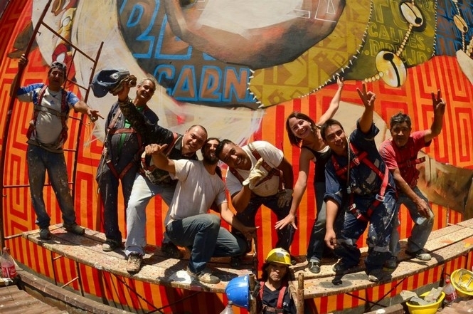 Революція і магія: фрески чилійського художника Inti