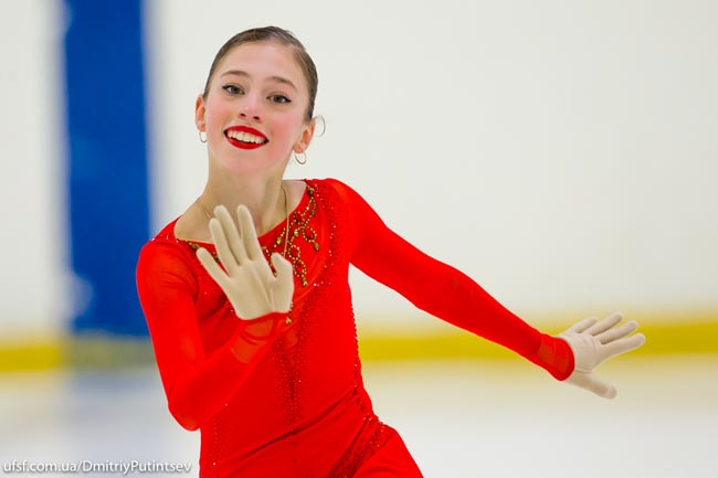 14-річна українка перемогла на міжнародному турнірі з фігурного катання у Польщі