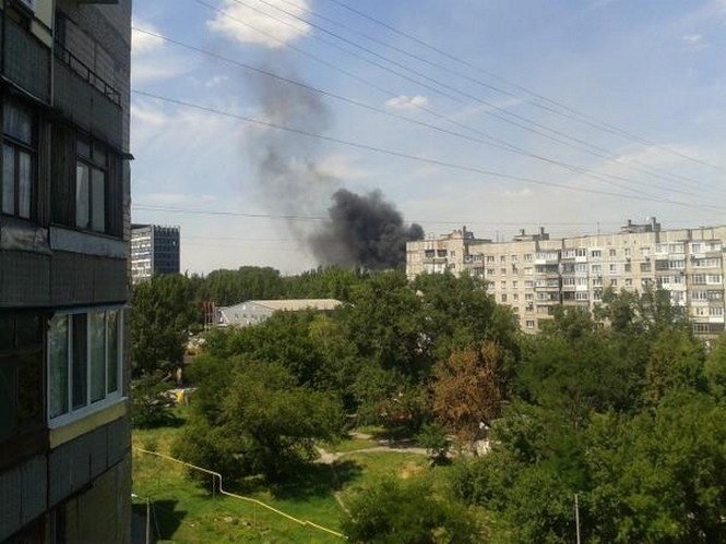 Як виглядає Донецьк після артилерійського обстрілу