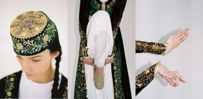Національне вбрання кримських татарок, - проект журналу Vogue