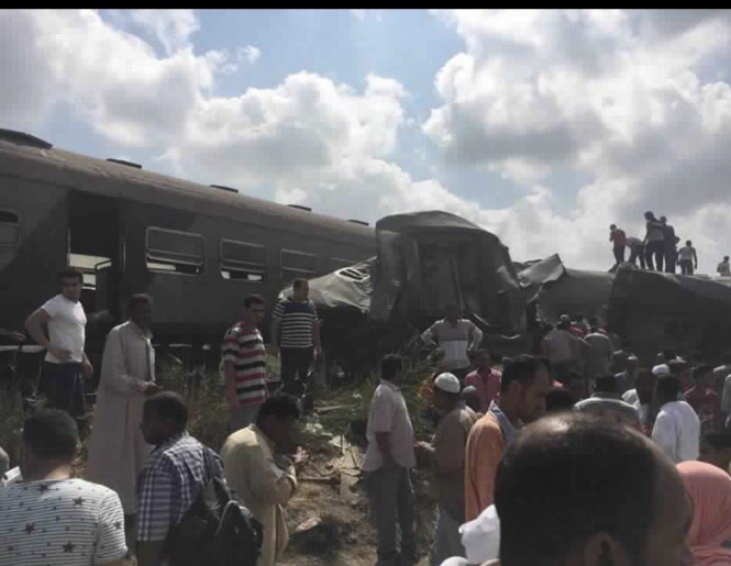 У Єгипті два потяги зіткнулися лоб у лоб: 29 людей загинули