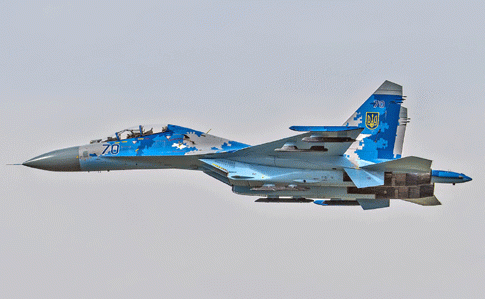 Во время военных учений упал Су-27, - ОБНОВЛЕНО