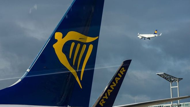 Ryanair працевлаштує 250 українців