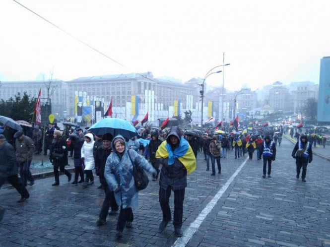 Марш за импичмент пришел к Саакашвили во изолятор, - ФОТО