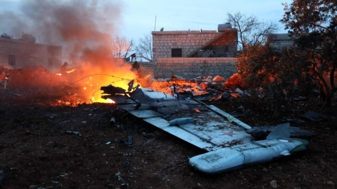 У Сирії збили російський літак Су-25, пілот загинув
