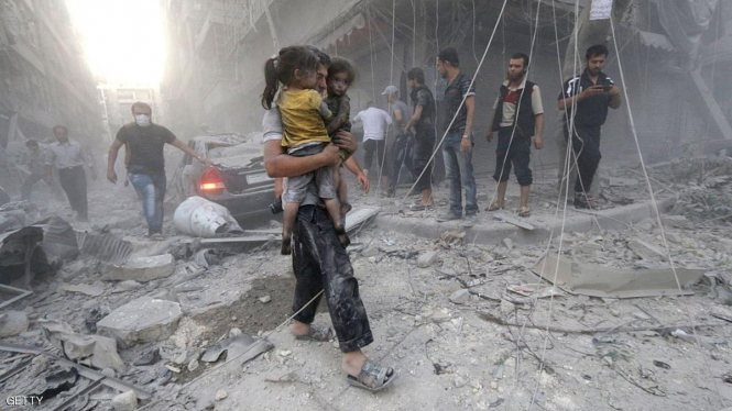 В сирийском Аазази взорвали автомобиль, 25 человек погибли