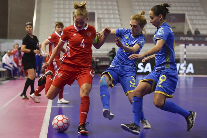 Збірна України програла Росії в матчі за бронзу жіночого ЧЄ з футзалу