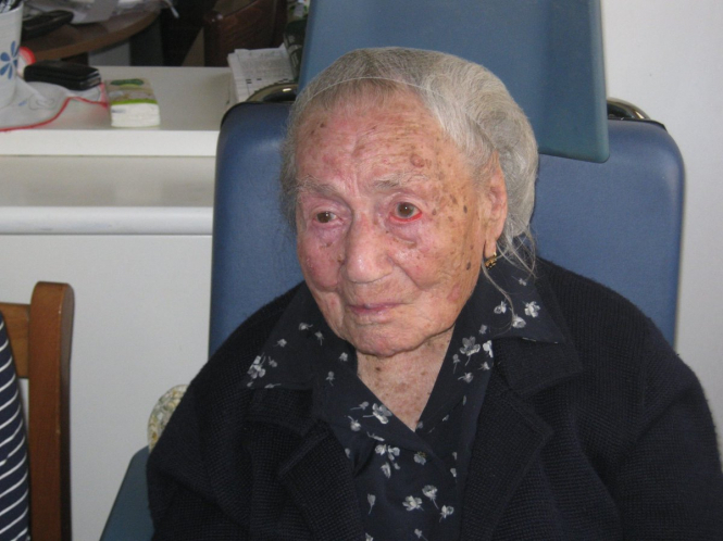 Умерла старейшая женщина Европы