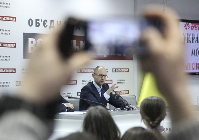 Яценюк прирівняв зрив зустрічі з Тимошенко до зриву саміту у Вільнюсі