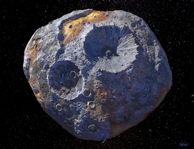 NASA збирається досліджувати астероїд вартістю десять тисяч квадрильйонів доларів