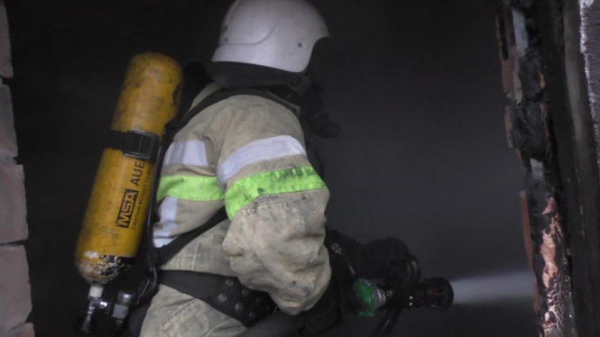 В Росії двоє пожежників загинули, рятуючи людей 