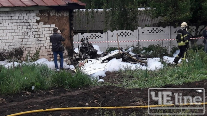 На Чернігівщині розбився одномісний літак