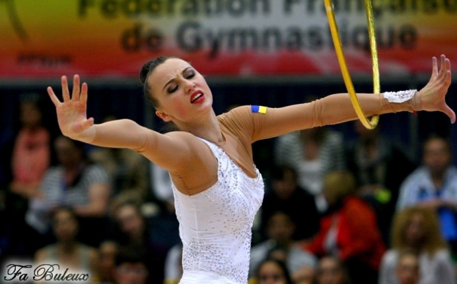 Українська гімнастка привезла з Барселони чотири медалі