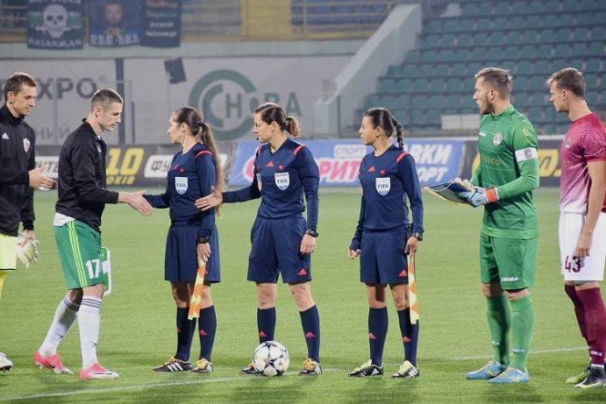 Уперше в історії чемпіонату України матч Прем'єр-ліги судили лише жінки