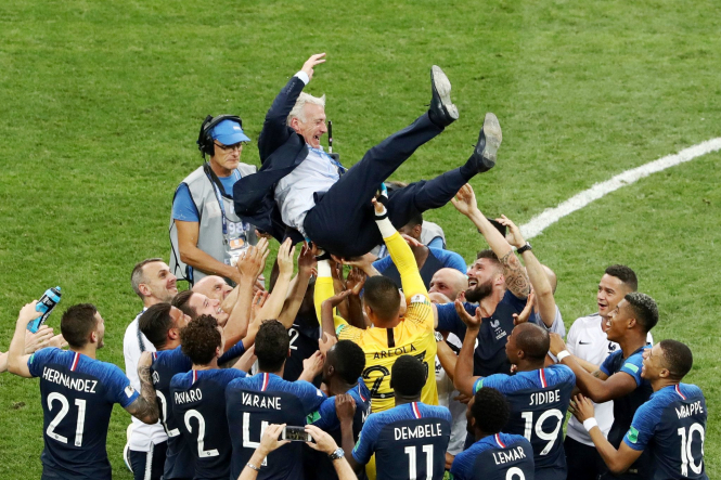 Франция победила на Чемпионате мира по футболу 2018